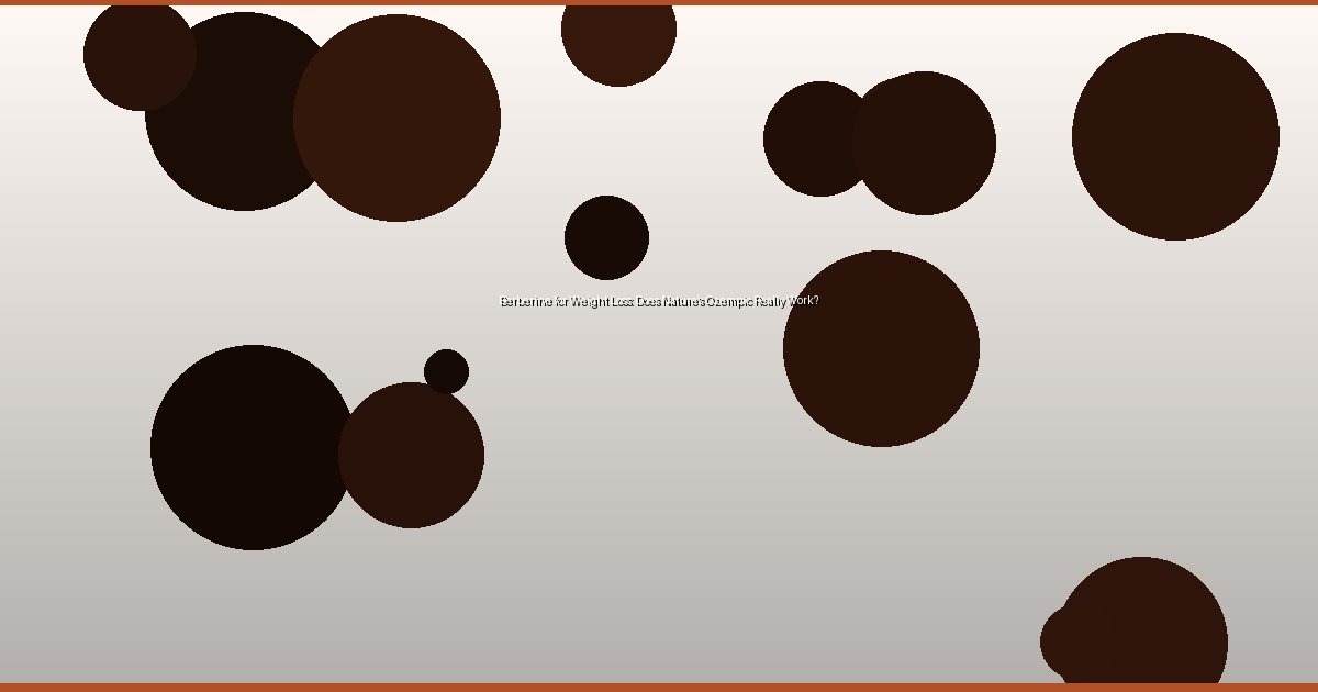 Berberine for Weight Loss: Does Nature's Ozempic Really Work? - Image 2