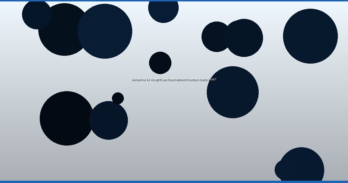 Berberine for Weight Loss: Does Nature's Ozempic Really Work? - Image 3