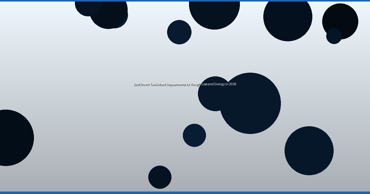 Best Green Tea Extract Supplements for Weight Loss and Energy in 2026 - Image 3