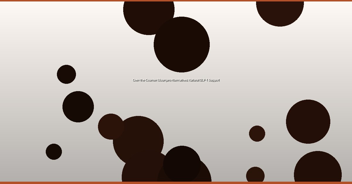 Over-the-Counter Mounjaro Alternatives: Natural GLP-1 Support - Image 2