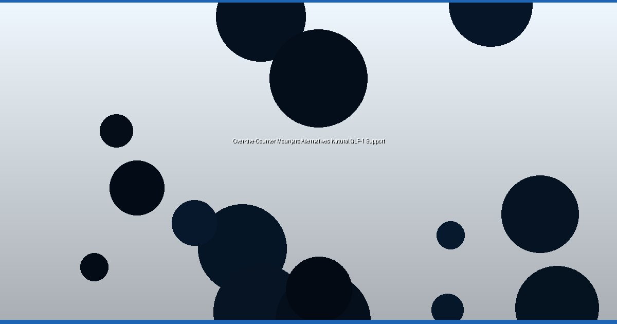 Over-the-Counter Mounjaro Alternatives: Natural GLP-1 Support - Image 3